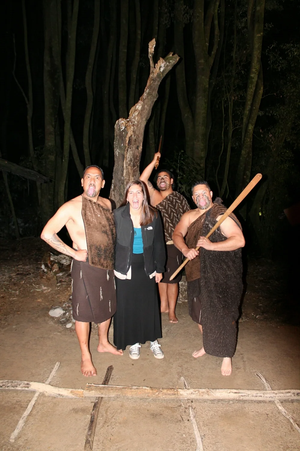 Me trying to be a scary Maori