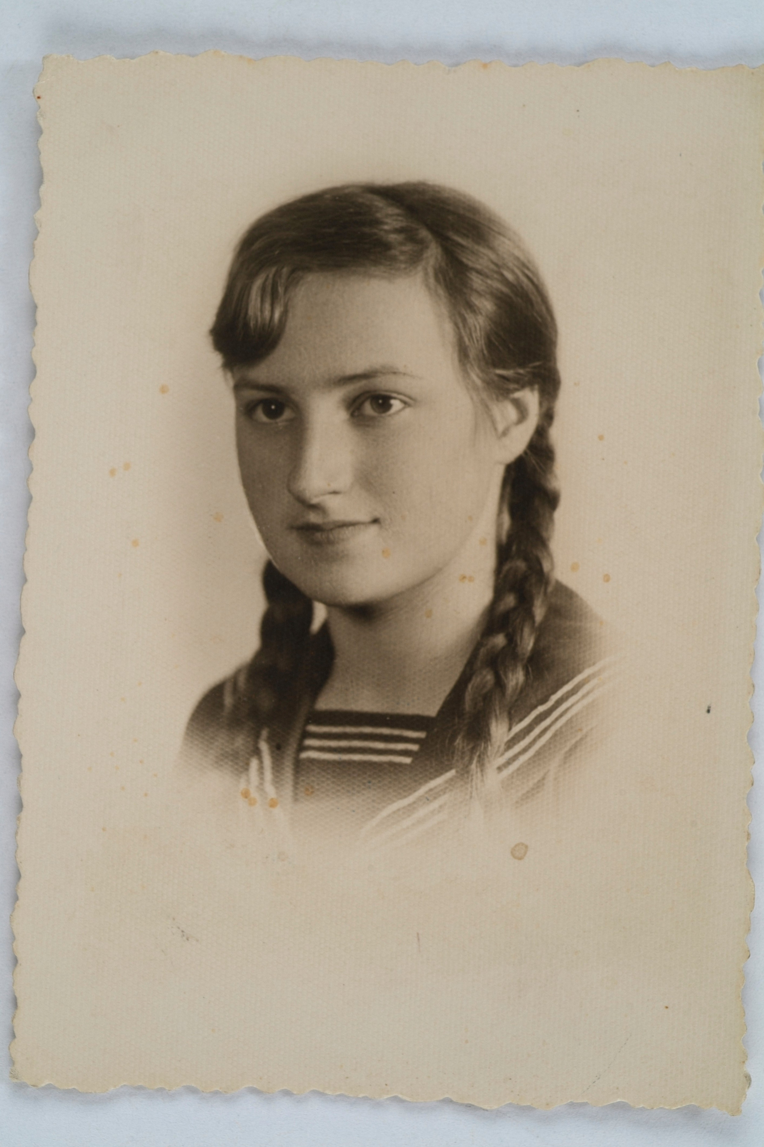 Wanda Poltawska as a young girl