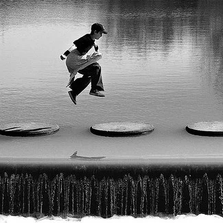 skipping stones