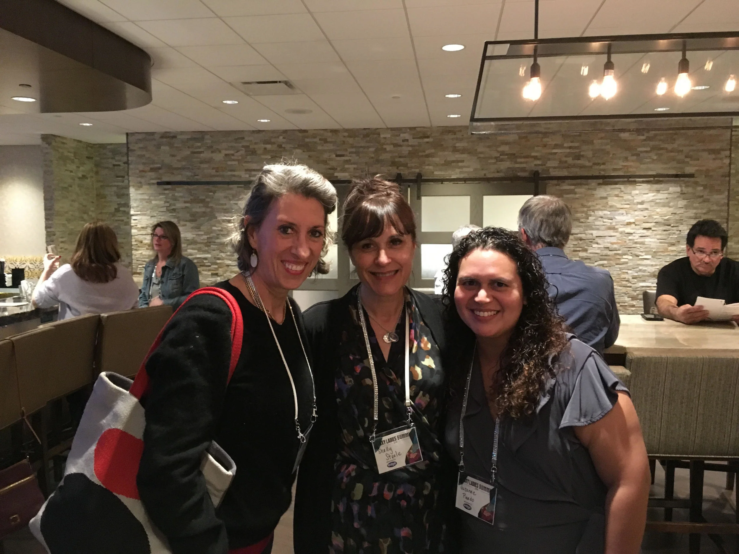Debbie Irwin with Shelly Steele and Susanne Pinedo