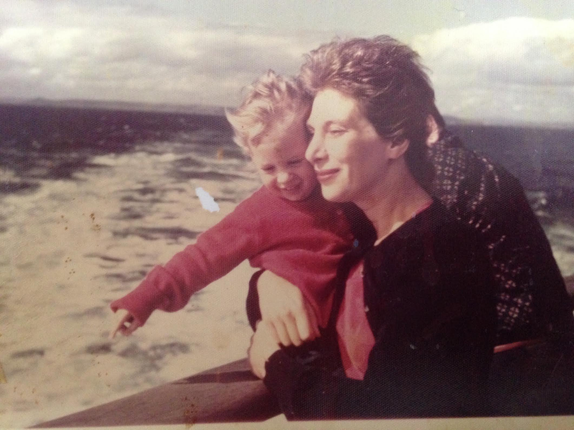 My mom and I on the Liberté, an ocean liner we took when we lived in Italy. I was 2. 