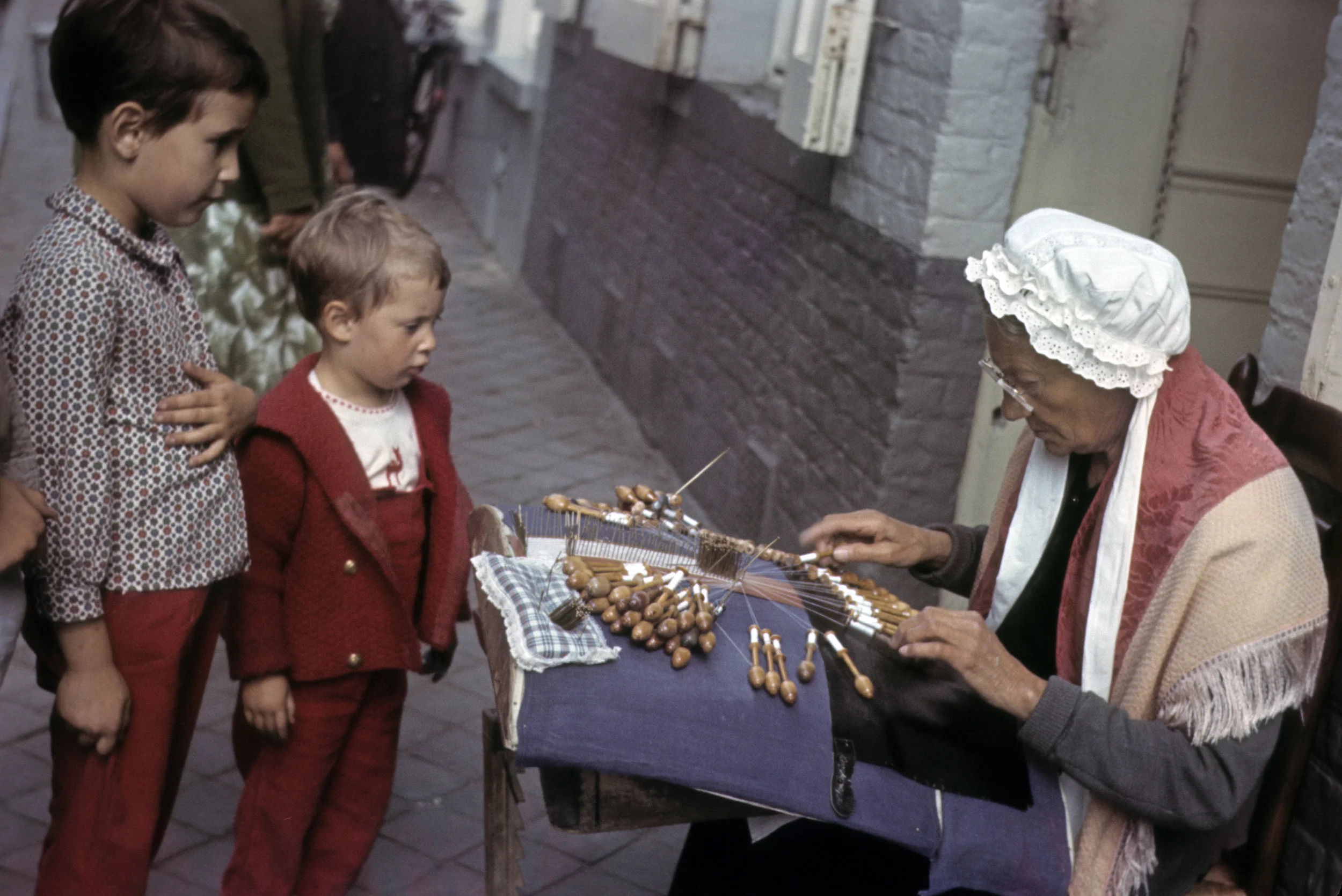 Linda and I (age 3) when we were in Italy.
