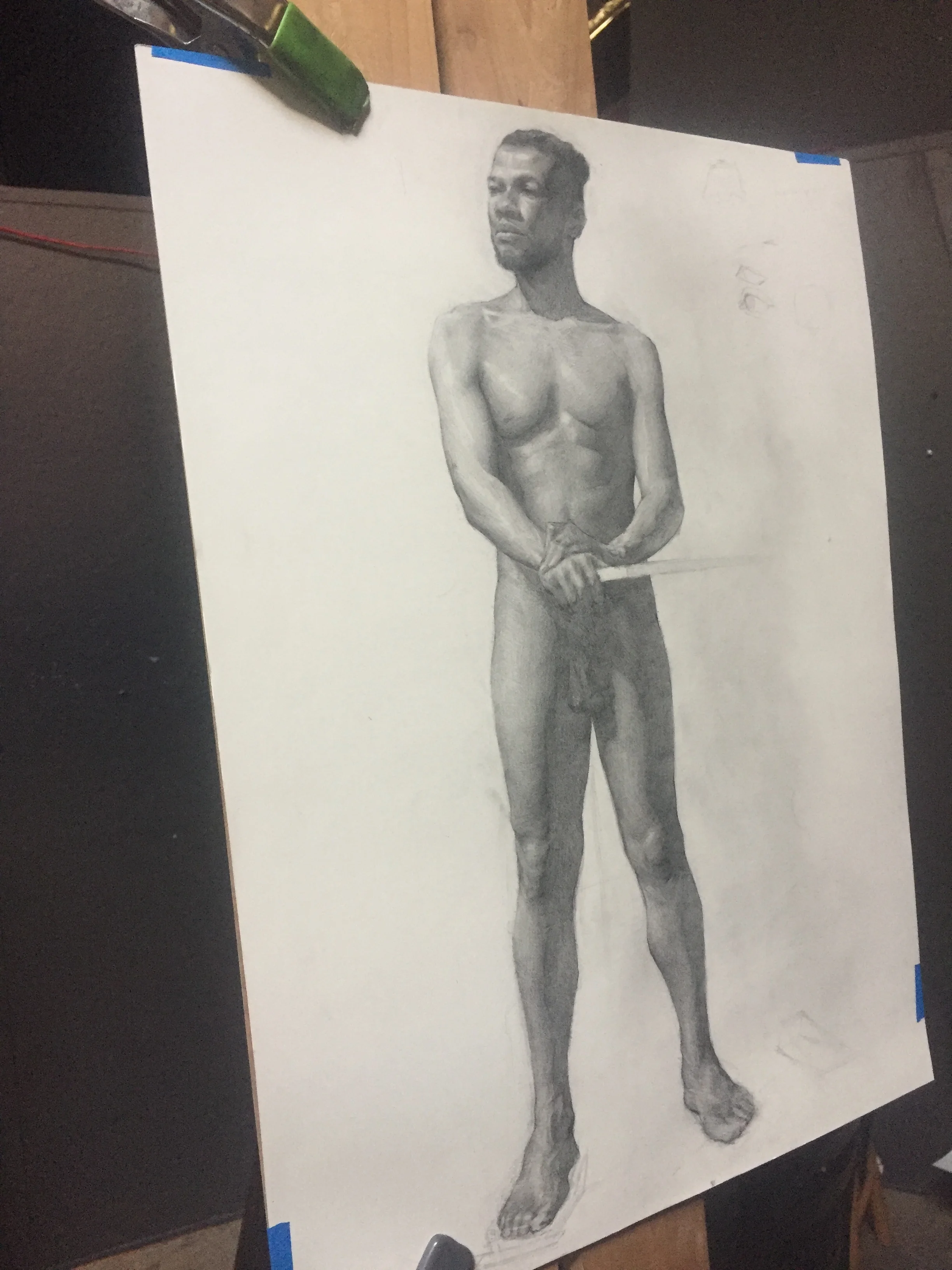 Najee Graphite Figure Study By Jesse Moy.JPG