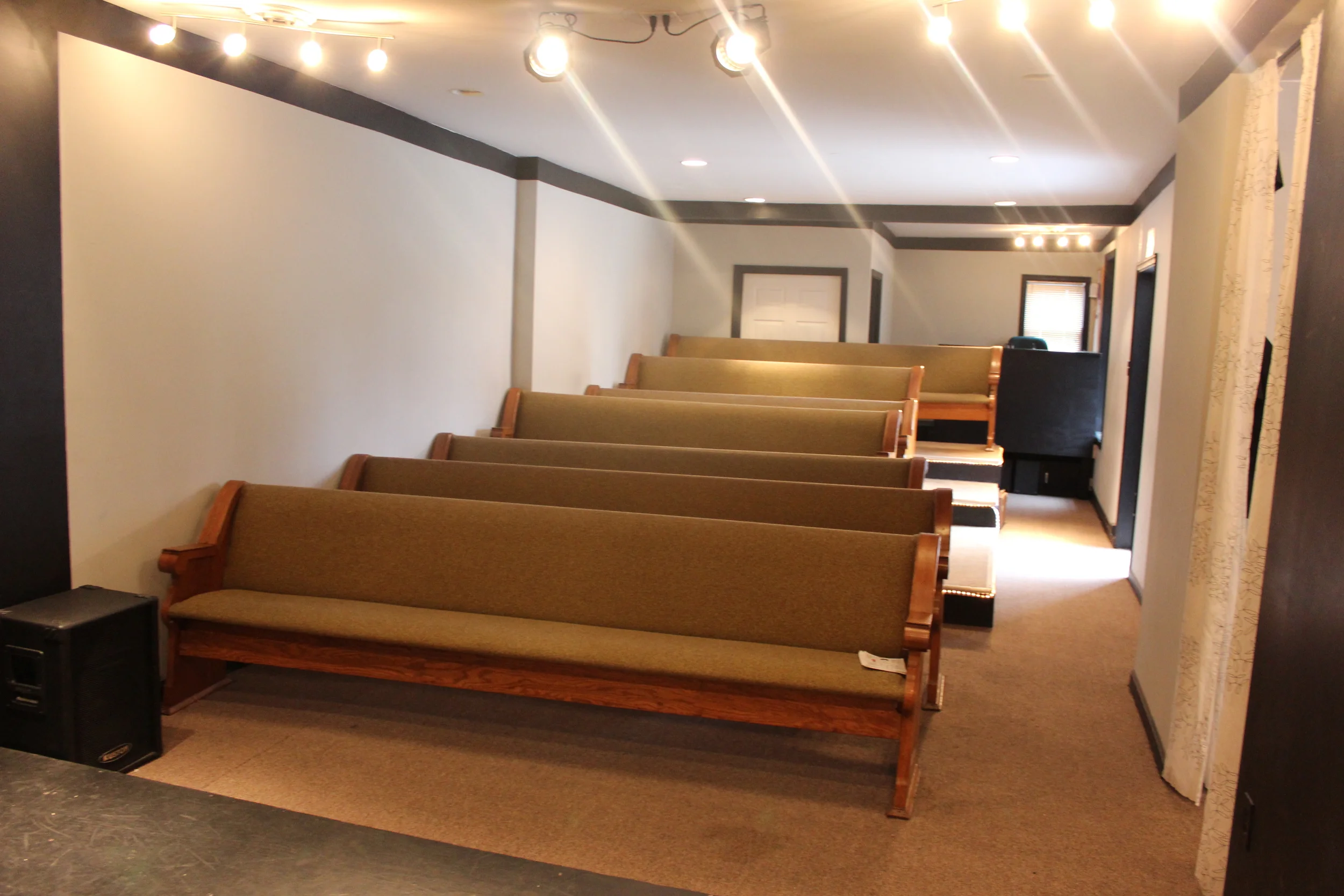Audience seating area