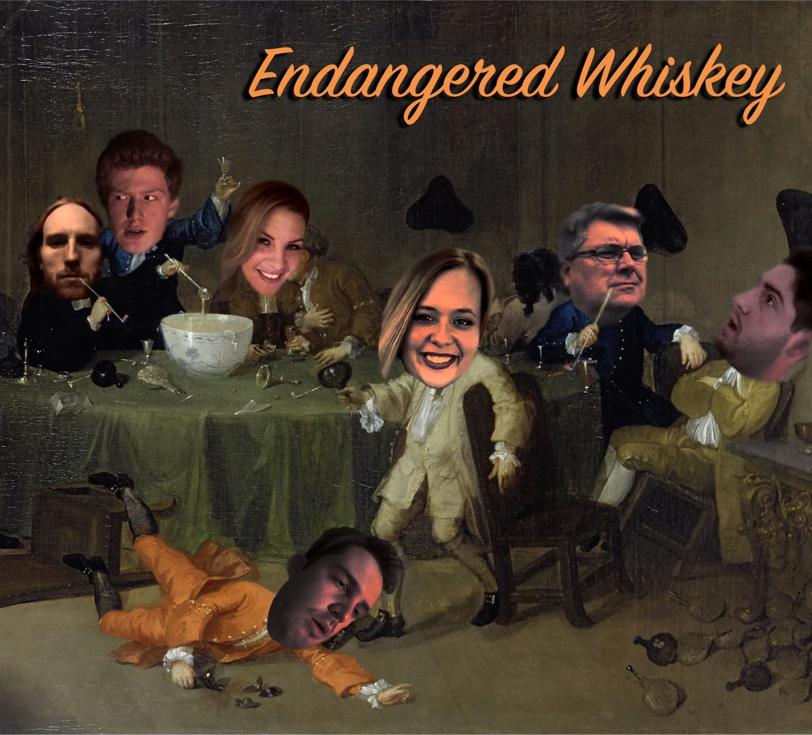 House team Endangered Whiskey takes the stage to perform the classic long-form improvisational format The Harold!