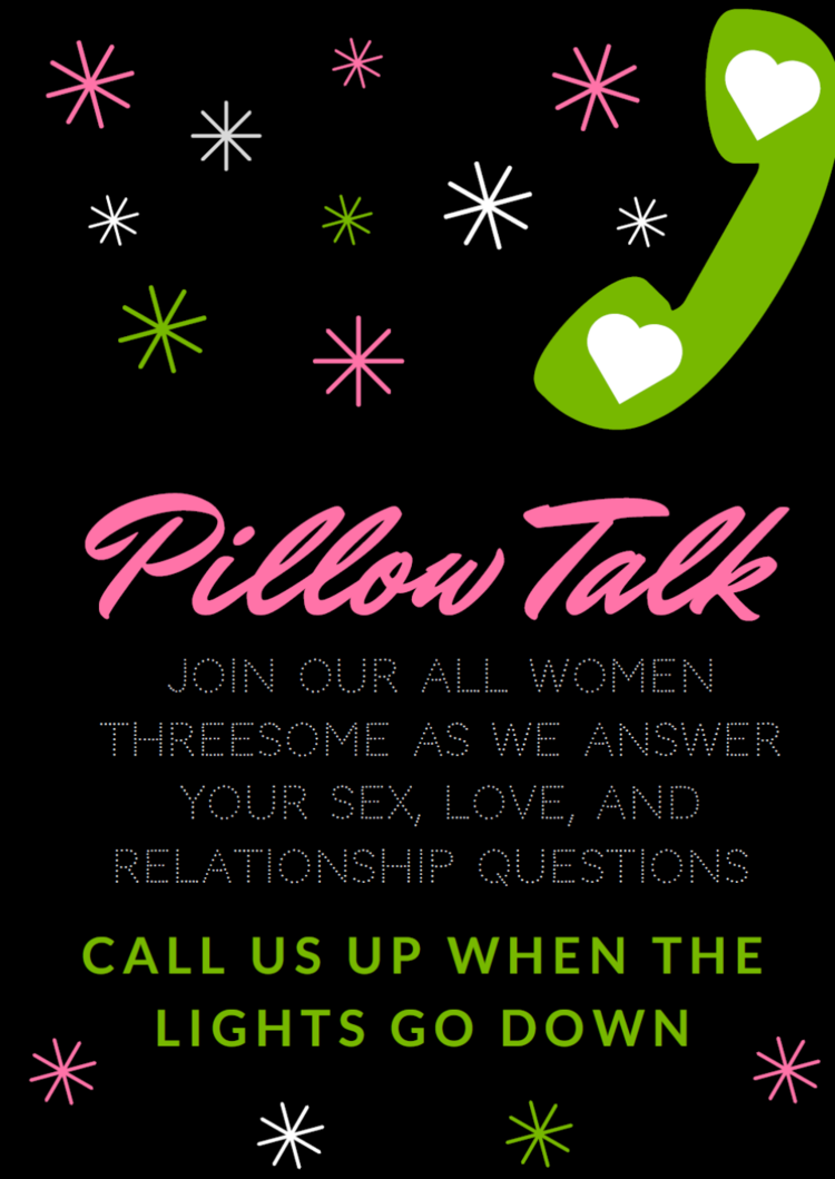 Pillow Talk is improvised late night love advice talk show. Caller questions inspire scenes.