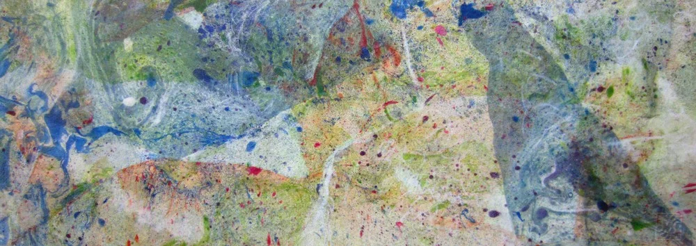 Il sogno di Alice - olio su carta, cm 30x70