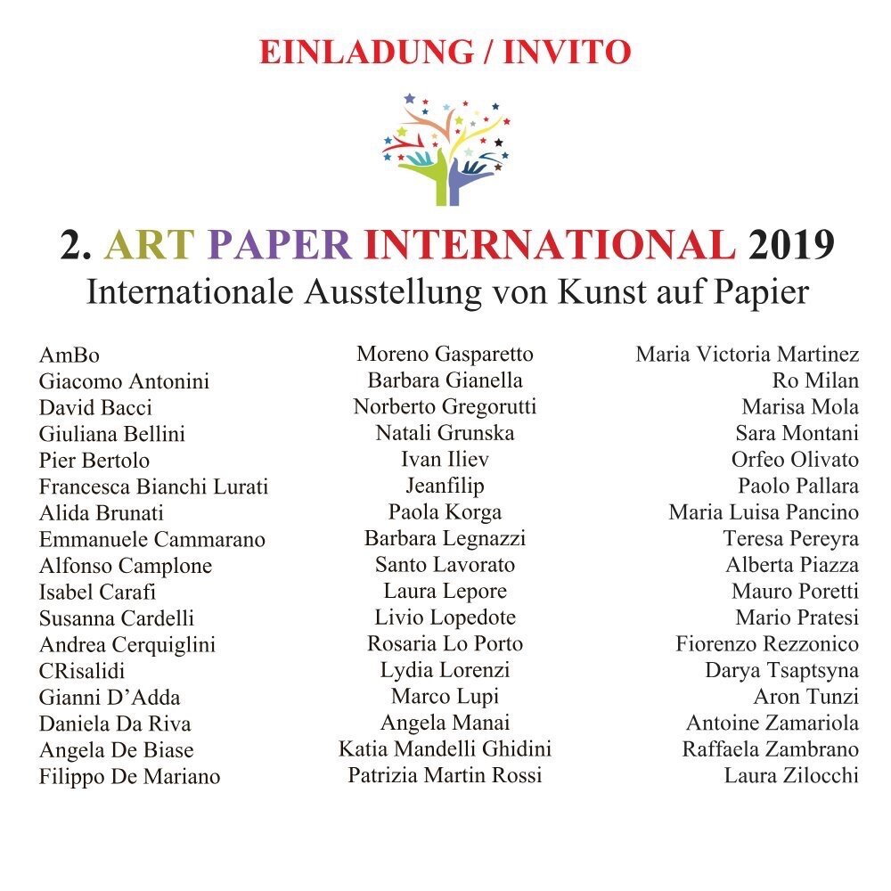 2. Art Paper Internation 2019