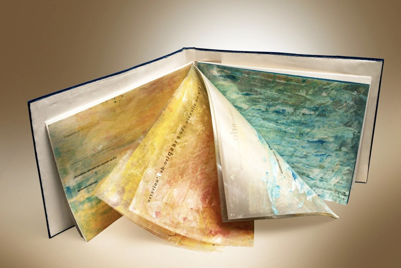 C’è un silenzio: libro d’artista e poesia dialogano