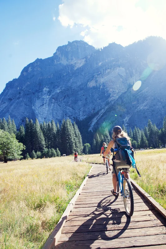 Cycling the Yosemite Valley. san diego commercial photographer, san diego lifestyle photographer, san diego lifestyle photography, southern California lifestyle photographer, yosemite lifestyle