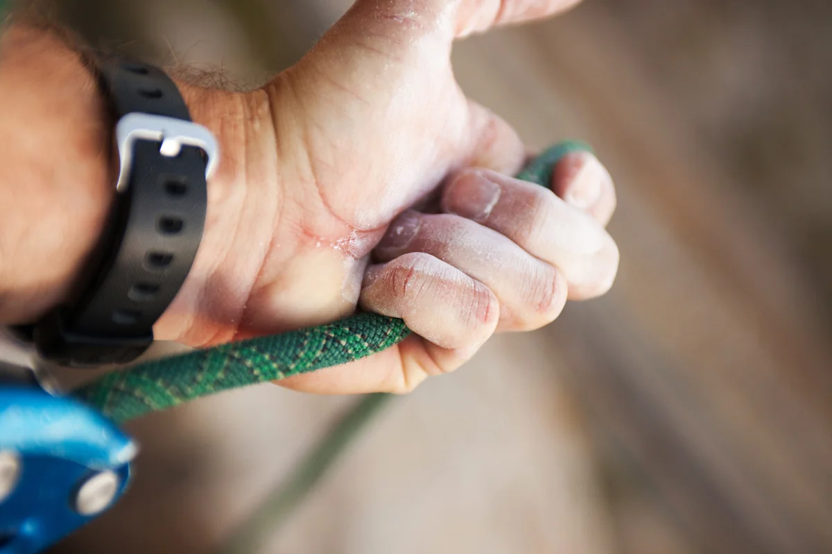 Rock climber belay device. san diego commercial photographer, san diego fitness photographer, san diego fitness photography, southern sports photographer, California sports photographer