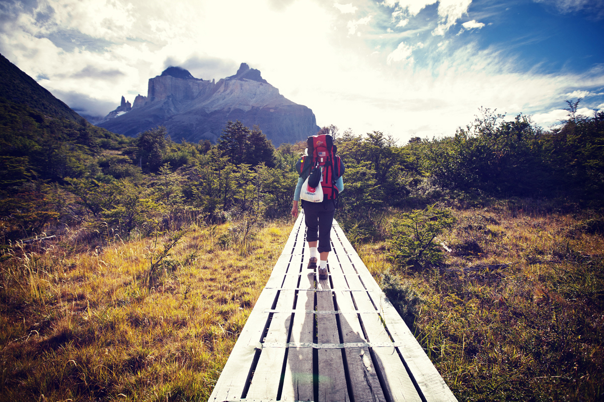 backpacking the w trek in patagonia. san diego commercial photography, san diego commercial photographer, southern California commercial photographer, California commercial photographer