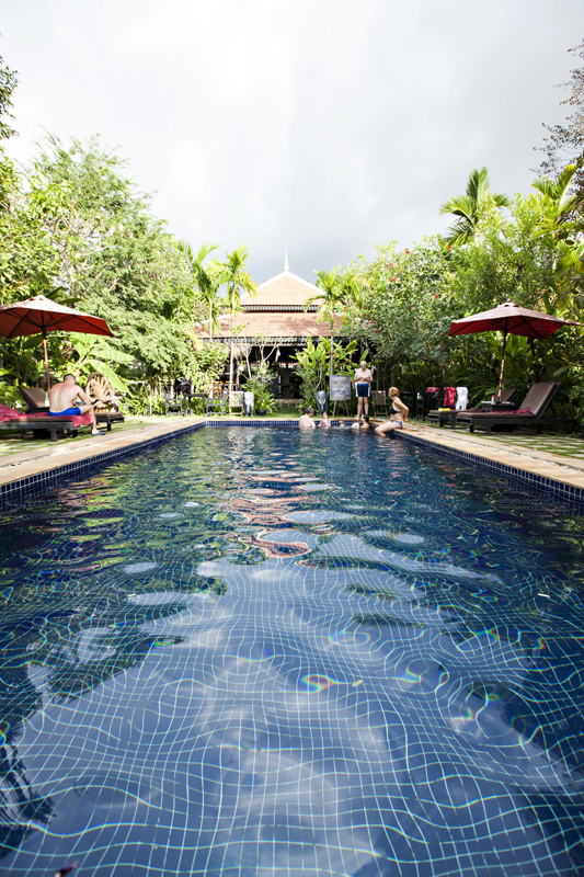 hotel pool in siem reap, cambodia. san diego commercial photography, san diego commercial photographer, southern California commercial photographer, California commercial photographer