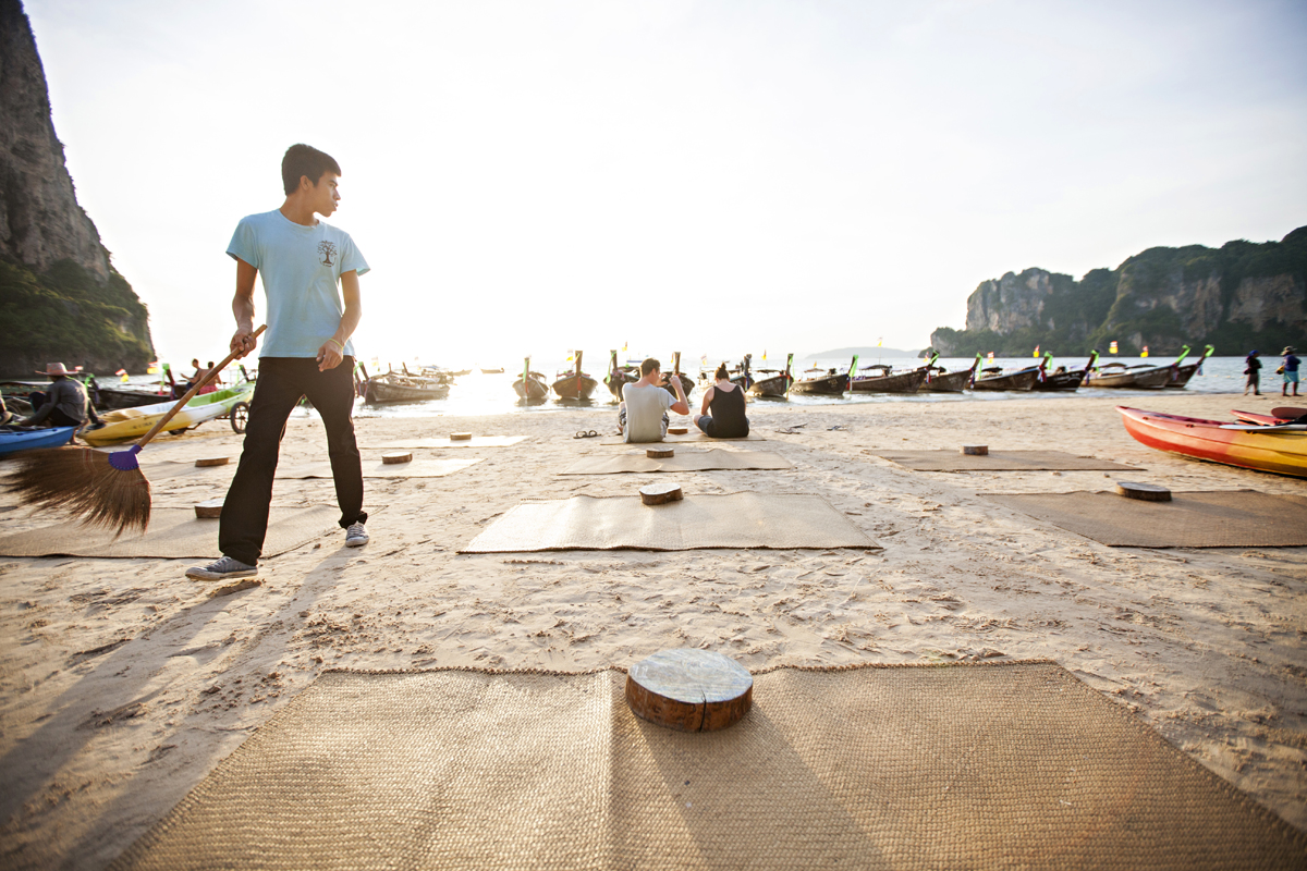 beachside on railay beach, thailand. san diego commercial photography, san diego commercial photographer, southern California commercial photographer, California commercial photographer