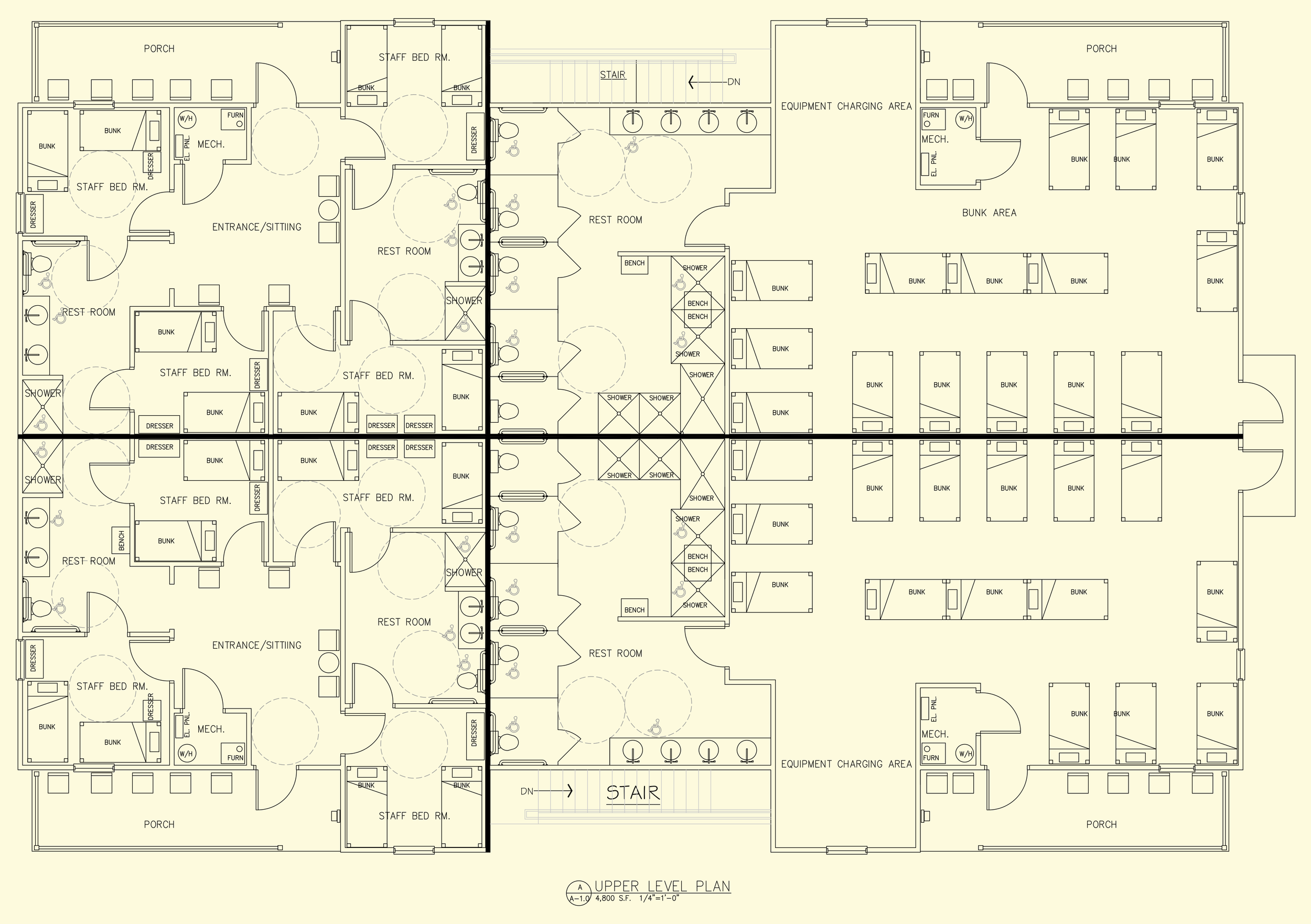 Retreat/Cabin Building - Upper Level