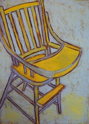 Yellow High Chair.