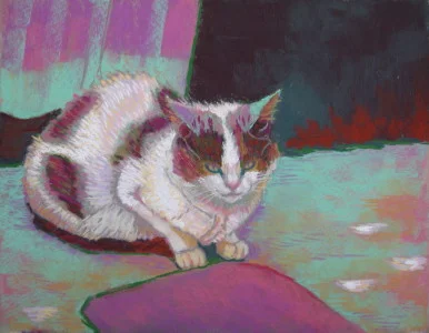 Pensive Cat.