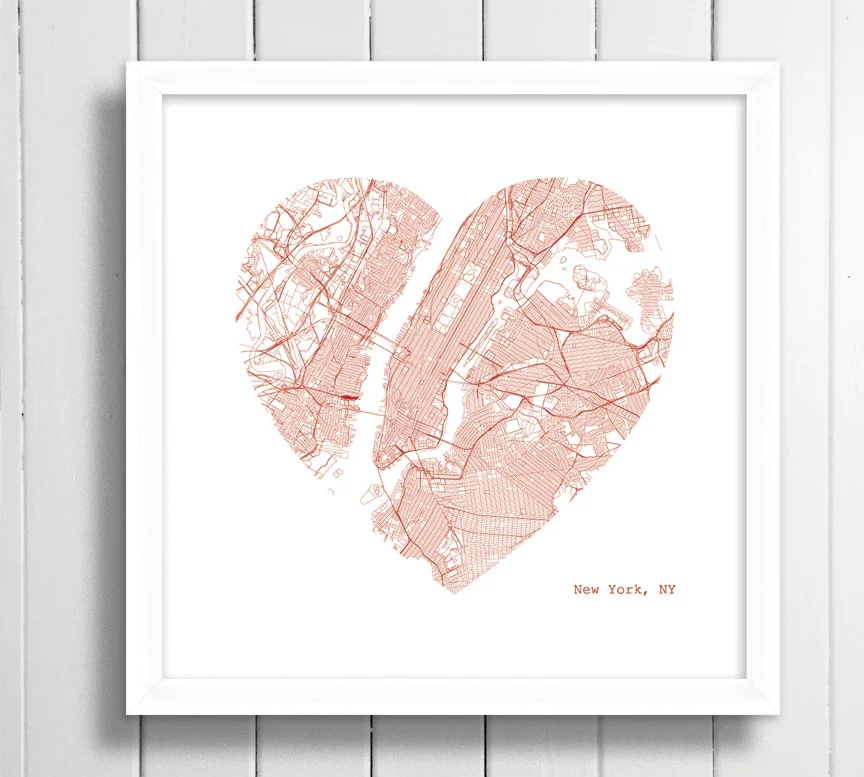New York heart framed.jpg