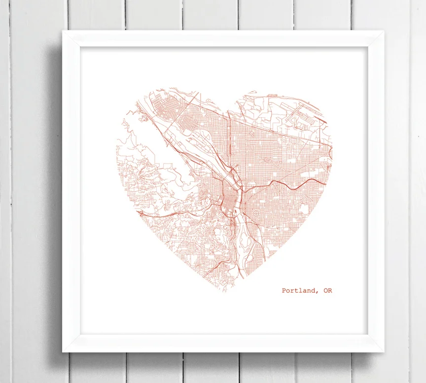 portland heart framed.jpg