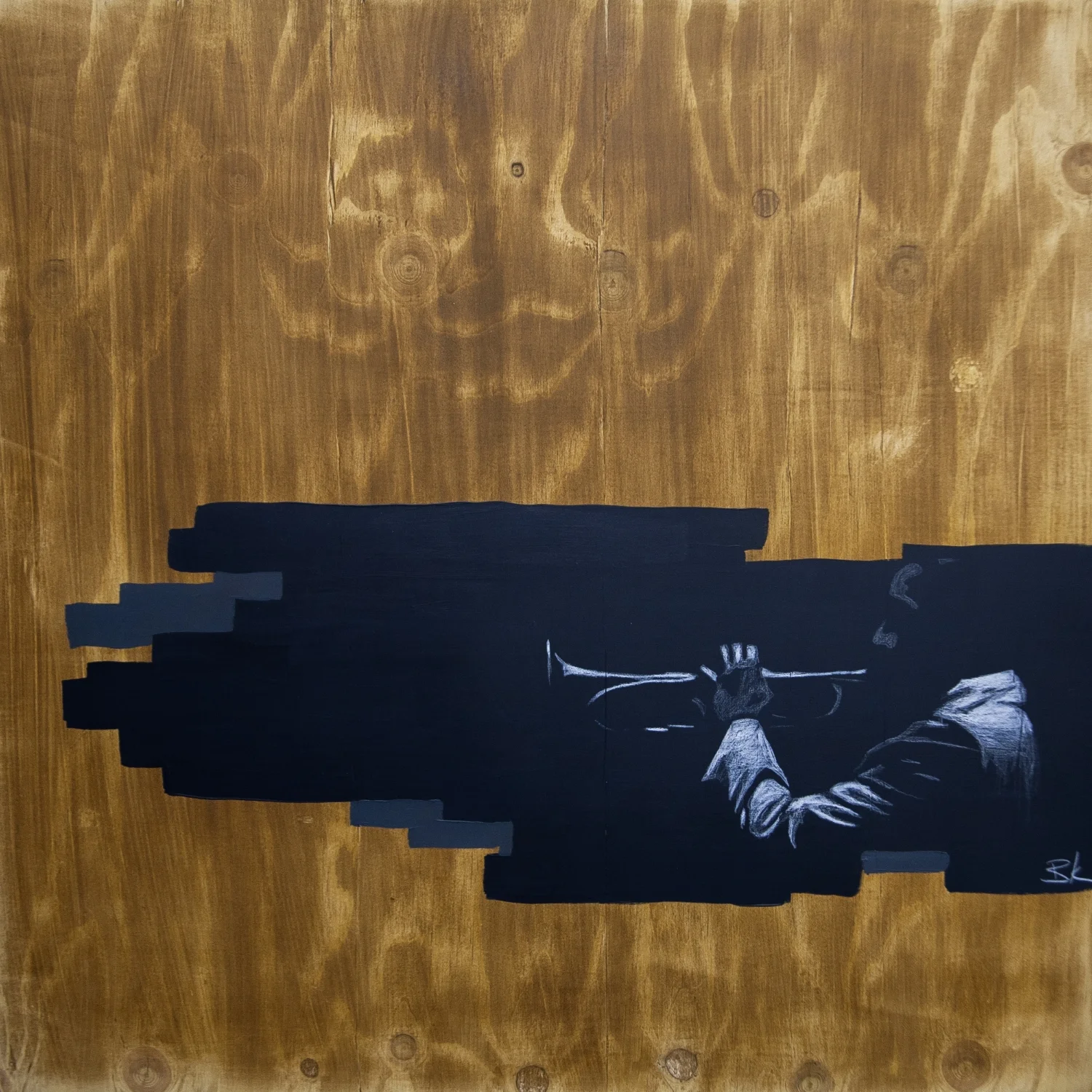 24"x24"- Commissioned for the venue Saint Rocke
