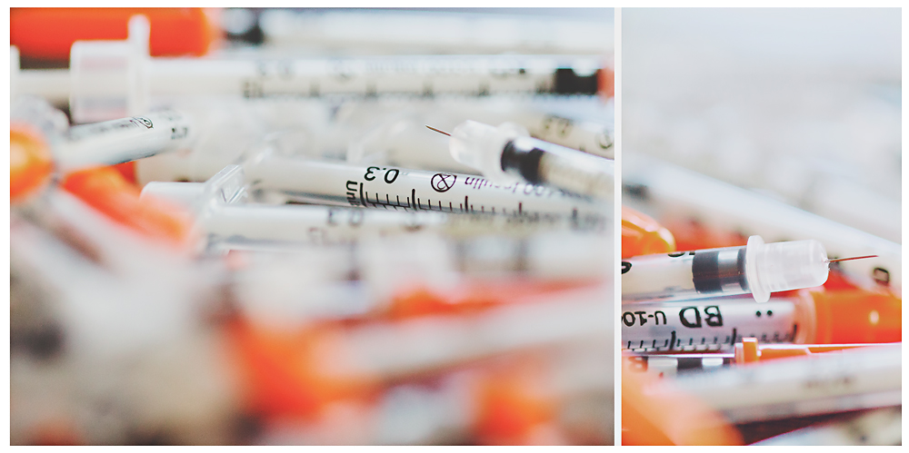 The number of shots she administers to herself it shocking to those of us who are unfamiliar with the daily life of a Type 1 Diabetic. 