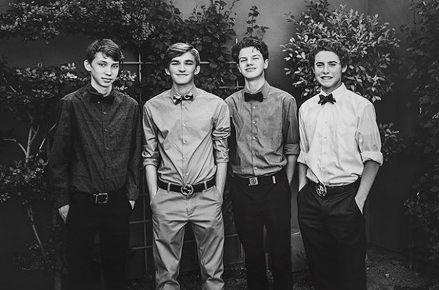 Young gentlemen. #homecoming2018