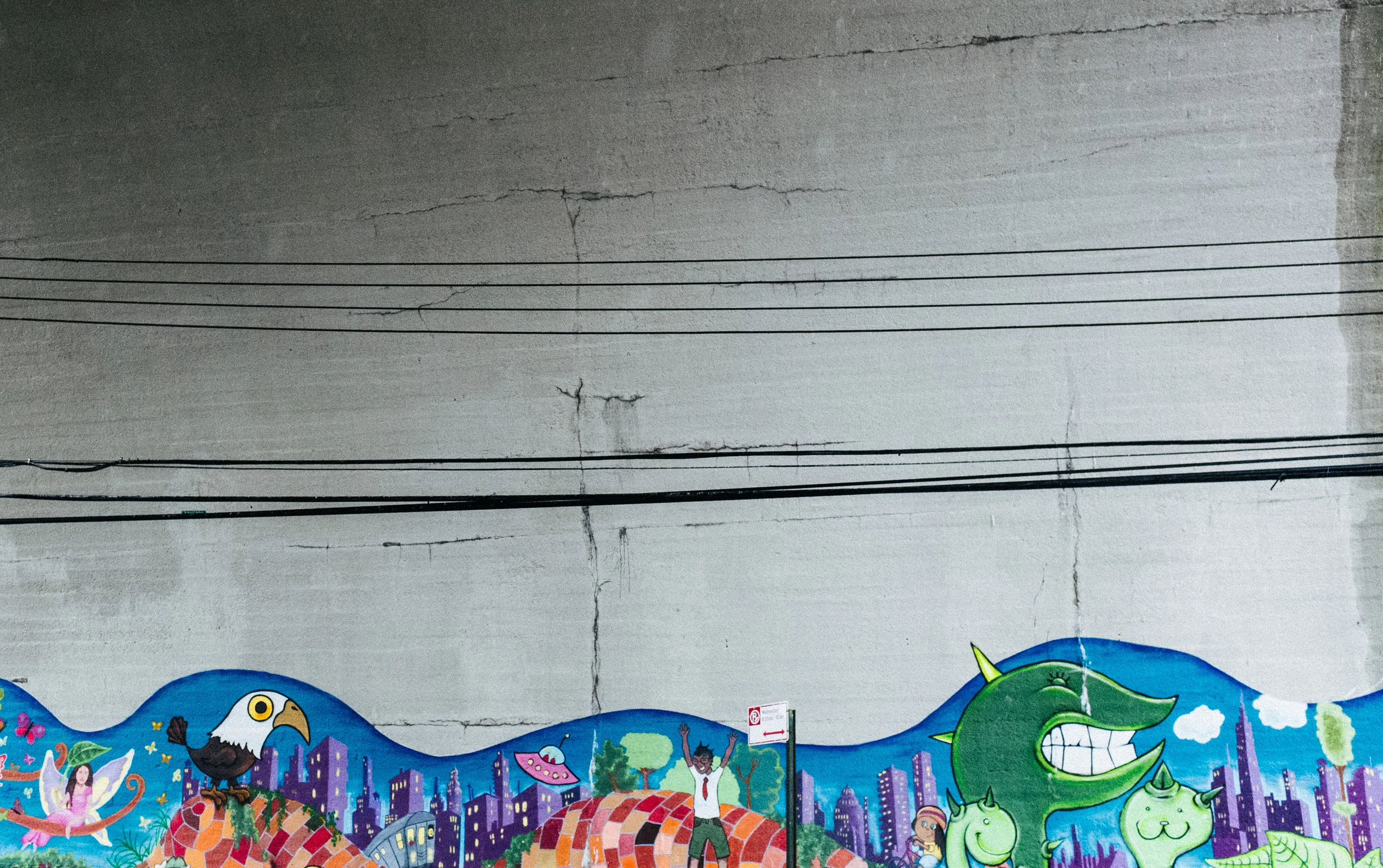 I never thought twice about these overpasses growing up. Never knew they defined 'city.'
