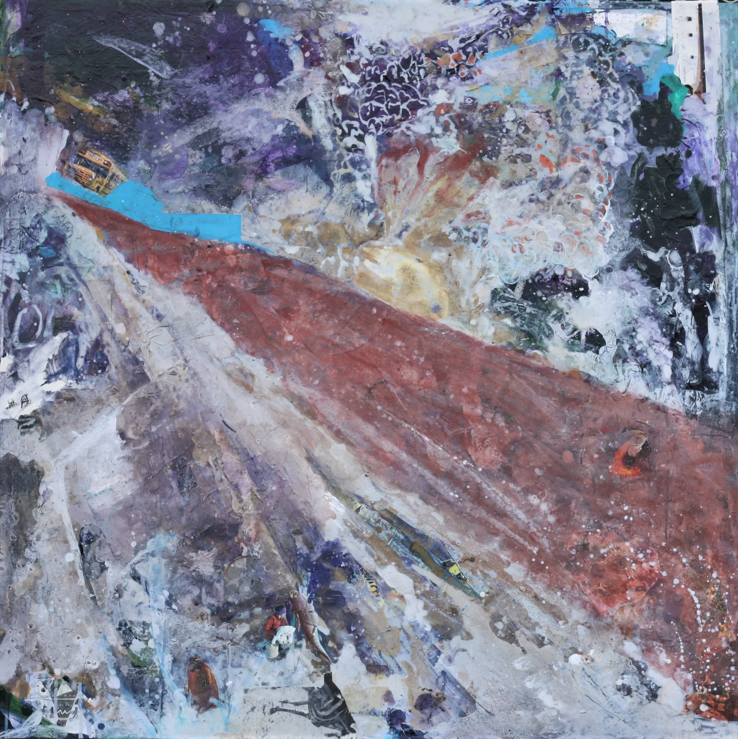 Tipping (Slide with School Bus)