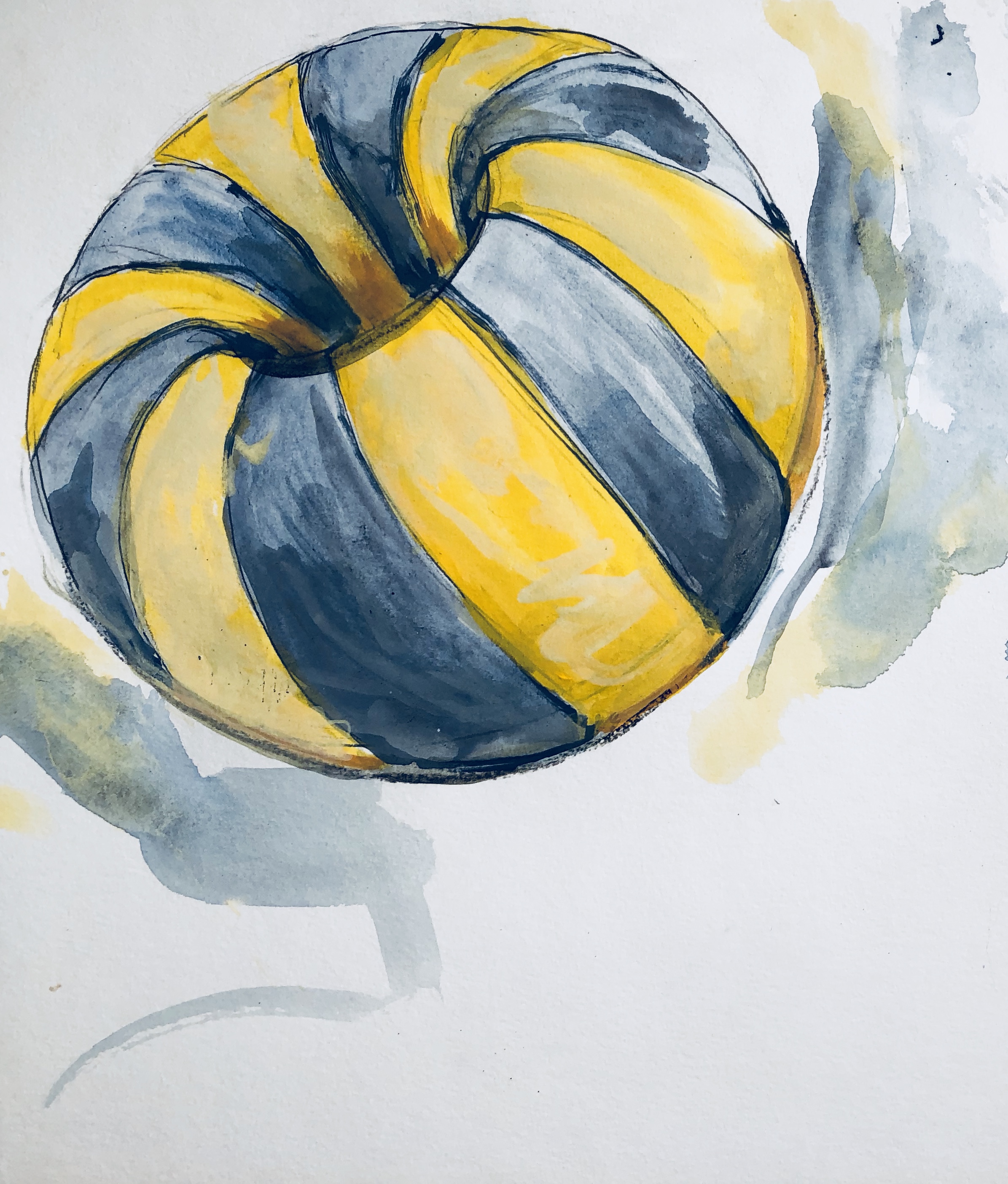 Sketch of Imploding Bubble (Internal Micro-jet)