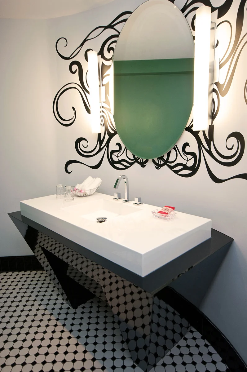 vanity and mirror