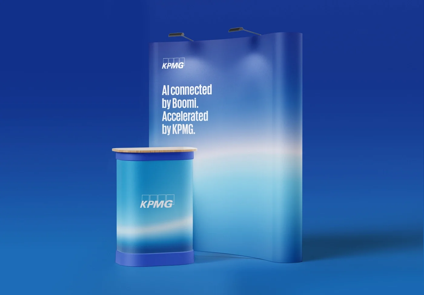 Conference booth design for professional services