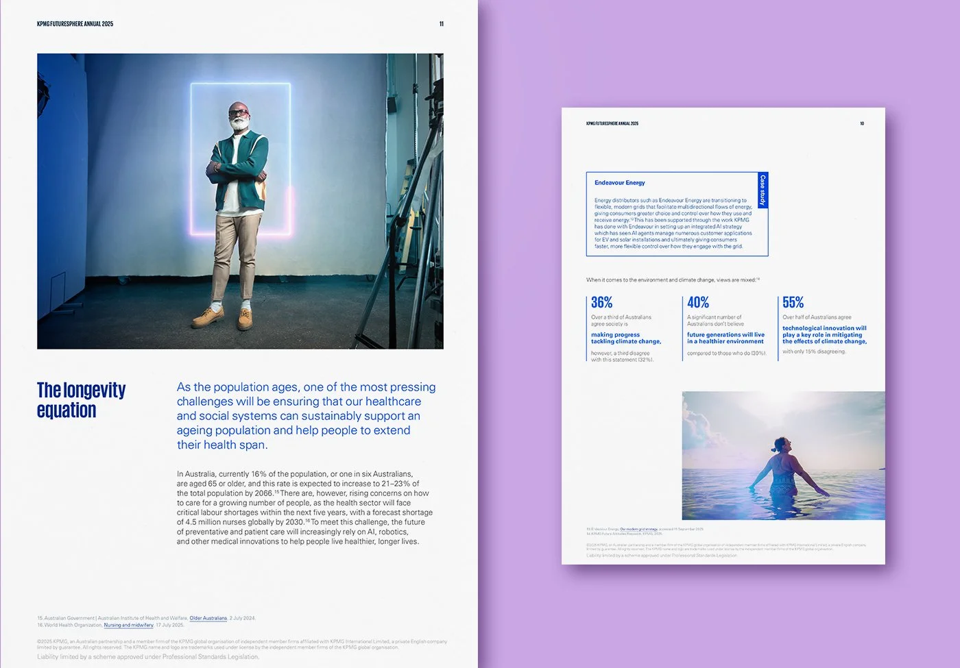KPMG Australia Report Design | Corporate Publication Brisbane