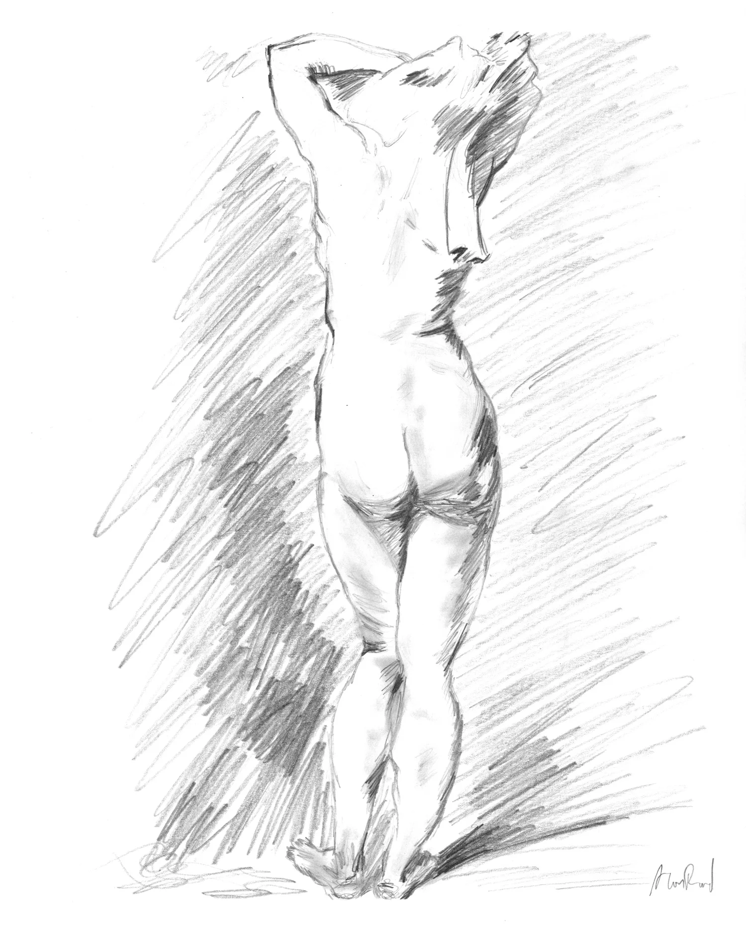 Rubens Naked Woman From Behind