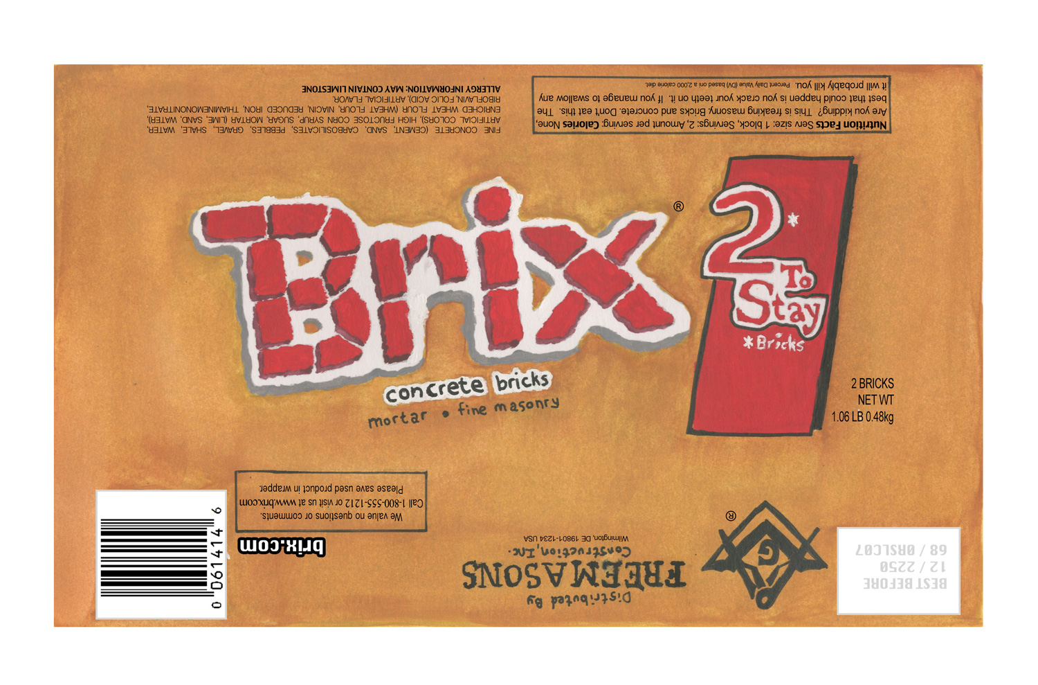Brix Concrete Candies