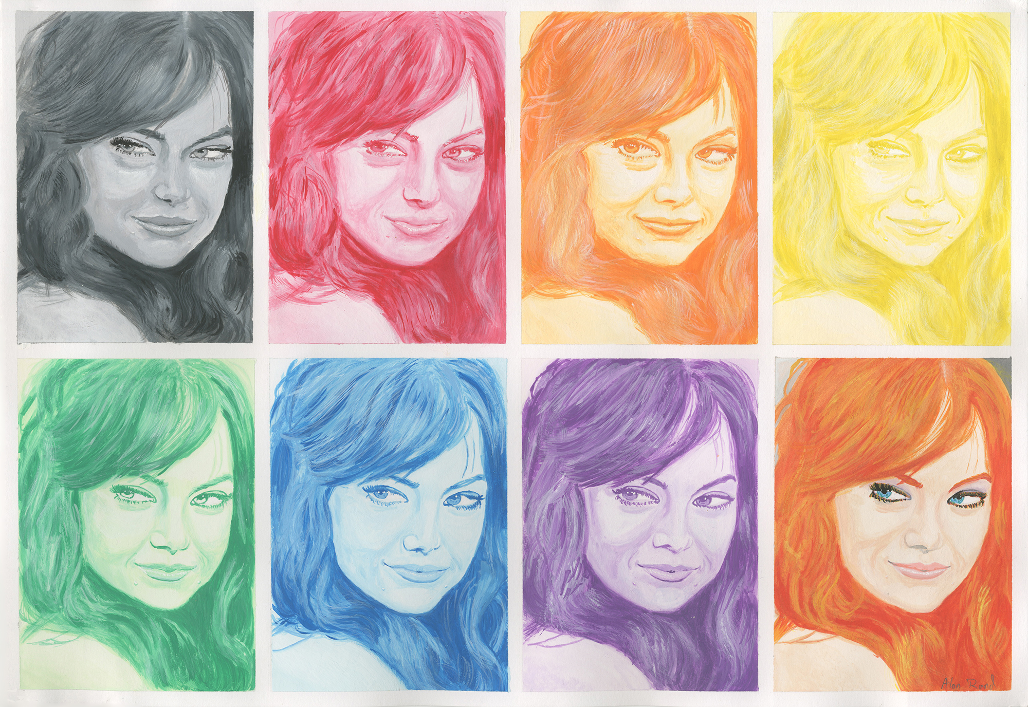 The Faces of Emma Stone