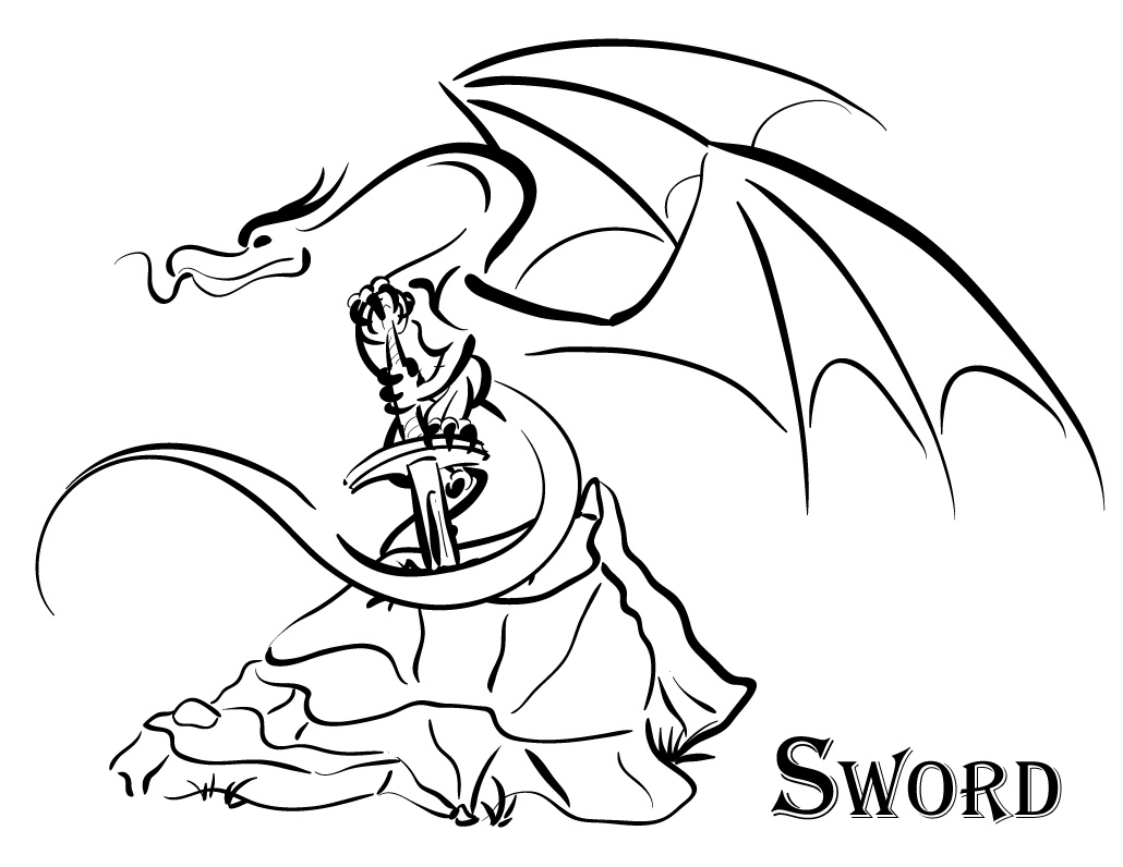 Inktober Day 6 - Sword
