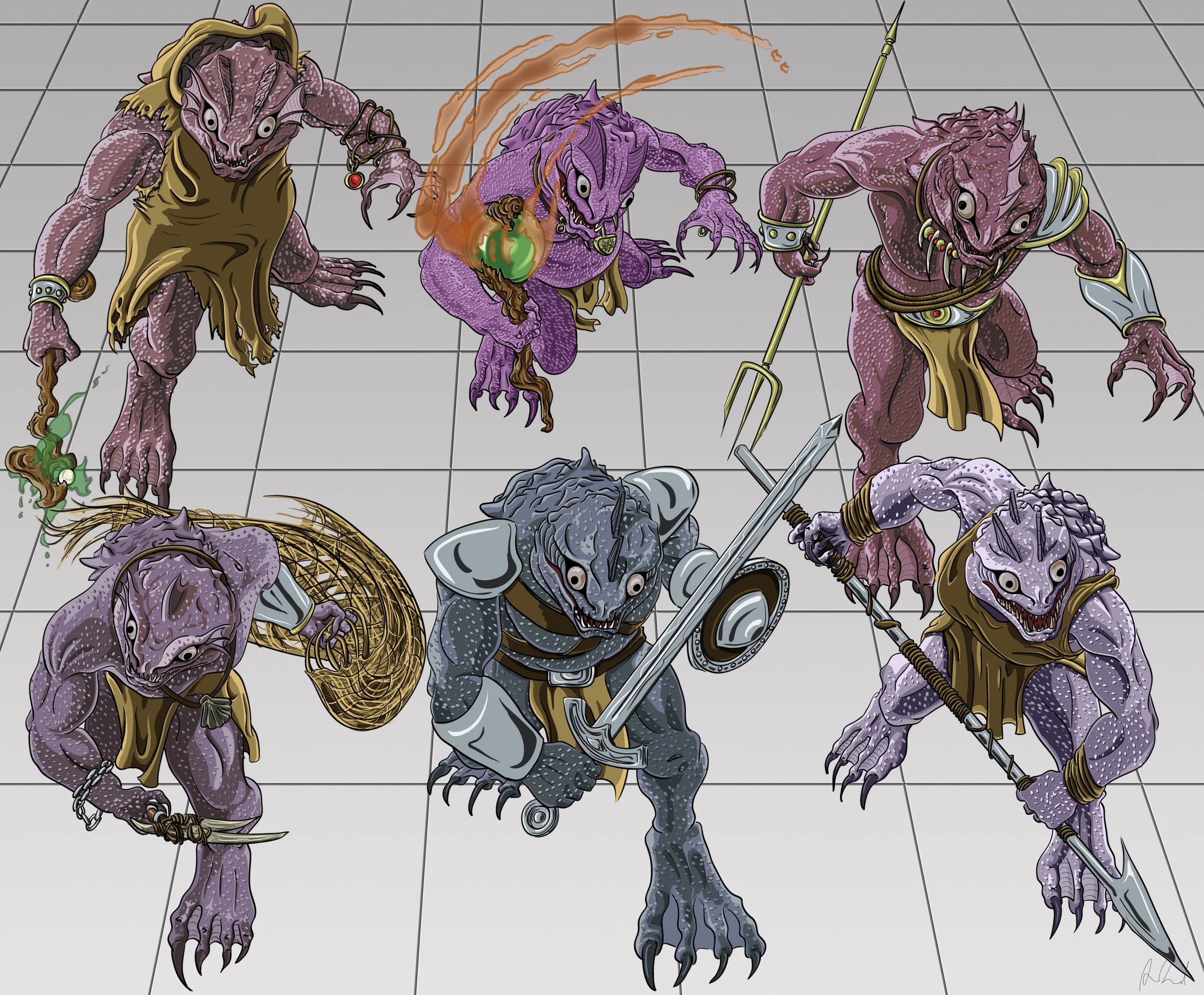Fish-People Tokens