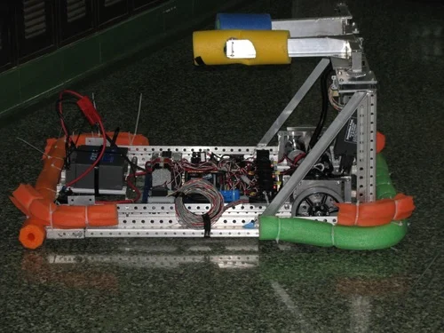 Our very first robot drove down the hall. – Luke Scime (2008)