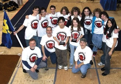 We had our first team pic. – Tessa Wiegand (Pittsburgh, 2008)