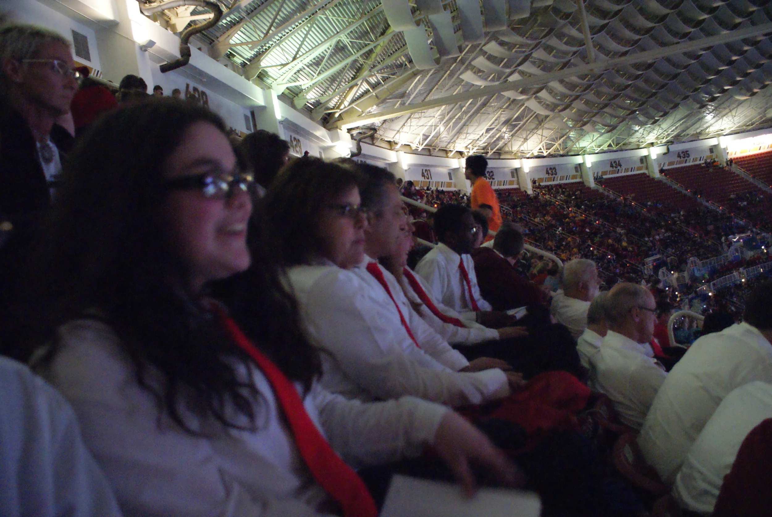   We won our first team award at Worlds, and screamed “WE ARE MARS” from the nosebleed section. - Emily Raque (St. Louis, 2013)  