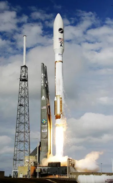 John Raoux/Associated Press file A United Launch Alliance Atlas V rocket, carrying an X-37B experimental robotic space plane, lifts off in December 2012. If the Russians make good on their threat to withhold the RD-180 engine used in the rockets, it could have up to a $5 billion impact on the U.S. space program.