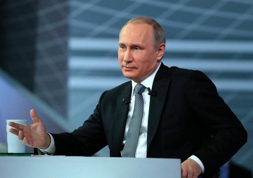 Russian President Vladimir Putin argues the Panama Papers are a foreign conspiracy aimed at toppling him and weakening Russia. Mikhail Klimentyev The Associated Press