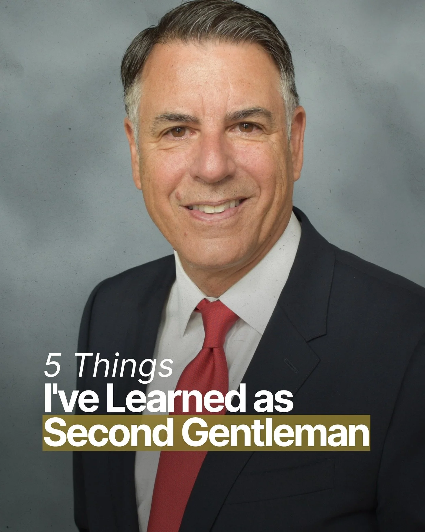 Being California&rsquo;s Second Gentleman means figuring out a role that doesn&rsquo;t have a playbook. From watching diplomacy up close to adapting my career around Eleni&rsquo;s, here&rsquo;s what I&rsquo;ve learned about this unique position.