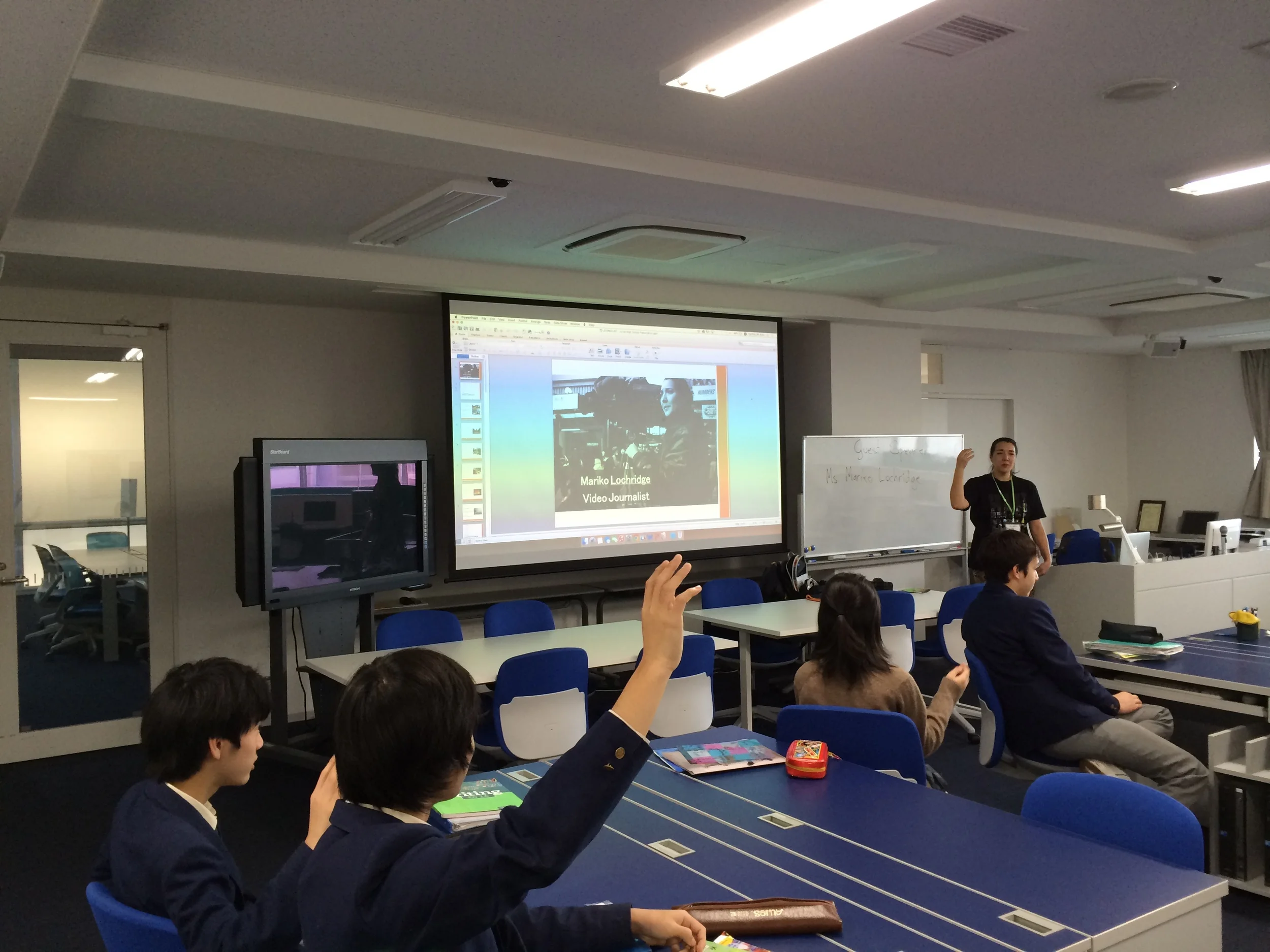 Career Day for Third Culture Kids : Speaking on Journalism and Mixed Identity