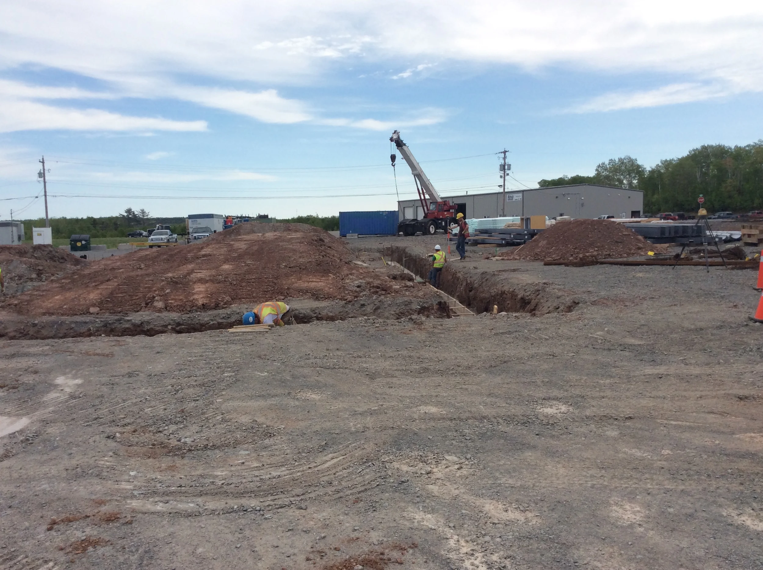 Construction begins on new AW Leil office in Pictou County