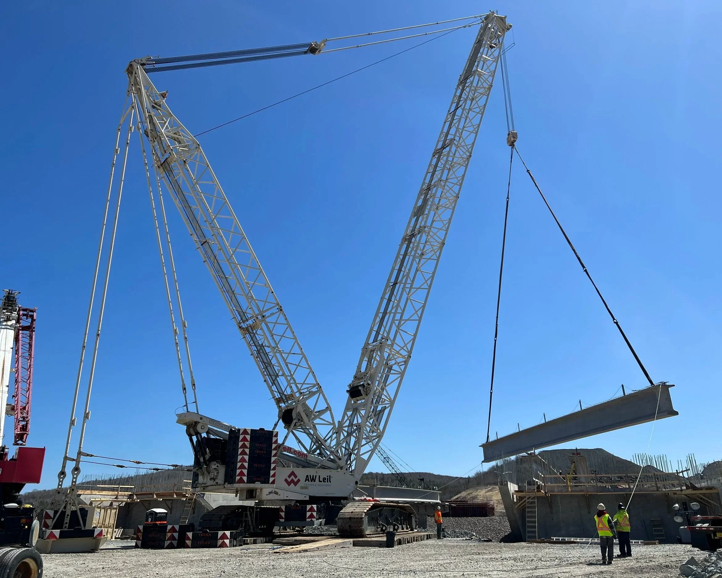 A.W. Leil Terex Demag CC 2800-1 Heavy Lift Crane