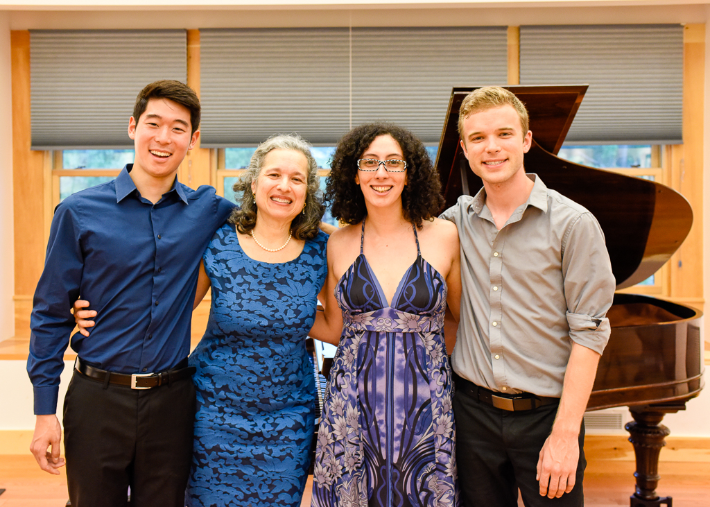 "Remembering the Rosenthals" Concert West Tisbury Library, Martha's Vineyard Danny Koo, Diane Braun, Amy Advocat and Rainer Crosett