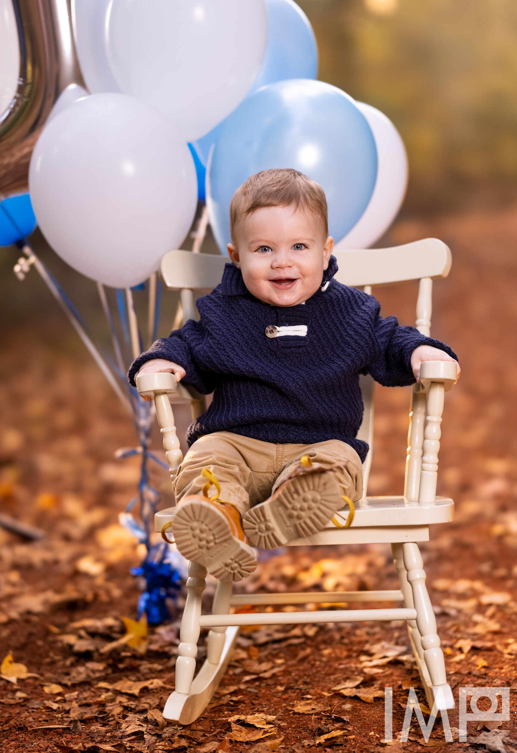 First birthday photo session