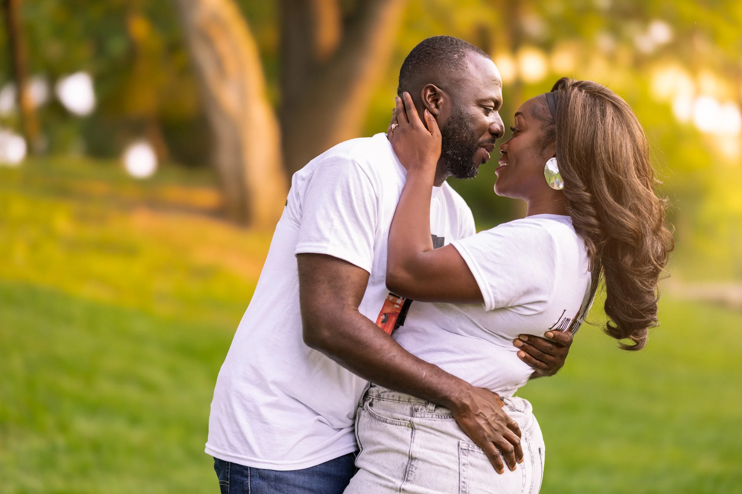 Jonas Green Park Engagement Session in Annapolis MD | Sunset Love