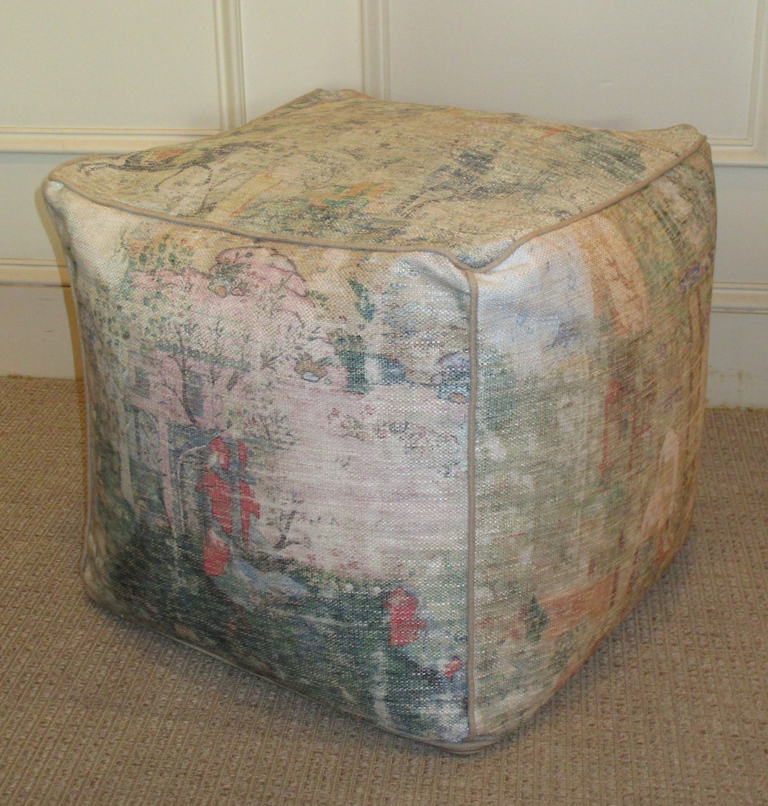 Woven Pouf $345 